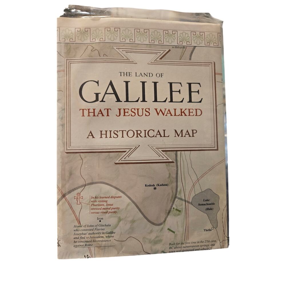 The Land of Galilee That Jesus Walked: A Historical Map Historian Student